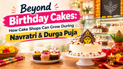 Beyond Birthday Cakes: How Cake Shops Can Grow During Navratri & Durga Puja