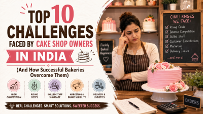 Top 10 Challenges Faced by Cake Shop Owners in India (And How Successful Bakeries Overcome Them)